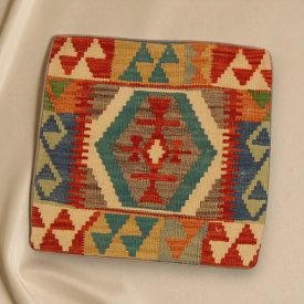 Kézi szövésű párna 45x45 Kilim párnahuzat