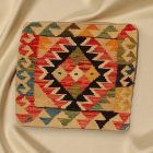 Kézi szövésű párna 45x45 Kilim párnahuzat - parna458