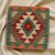 Kézi szövésű párna 45x45 Kilim párnahuzat