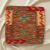 Kézi szövésű párnahuzat 45x45 Kilim díszpárna