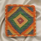 Kézi szövésű párnahuzat 45x45 Kilim díszpárna - parna656