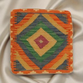 Kézi szövésű párnahuzat 45x45 Kilim díszpárna - parna656