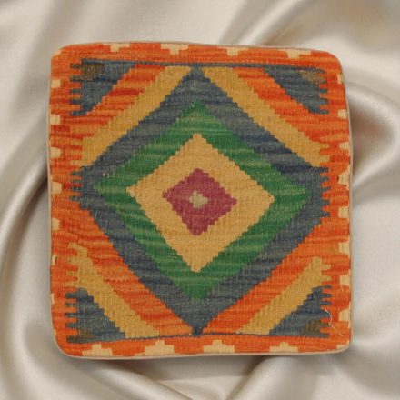 Kézi szövésű párnahuzat 45x45 Kilim díszpárna - parna656