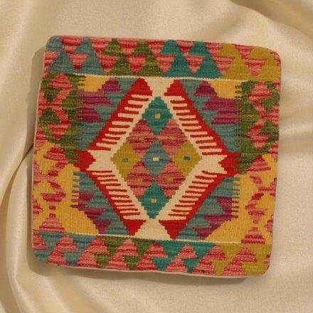 Kézi szövésű párnahuzat 45x45 Kilim díszpárna