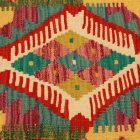Kézi szövésű párnahuzat 45x45 Kilim díszpárna