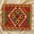 Kilim díszpárna 45x45 kézi szövésű Kelim párnahuzat