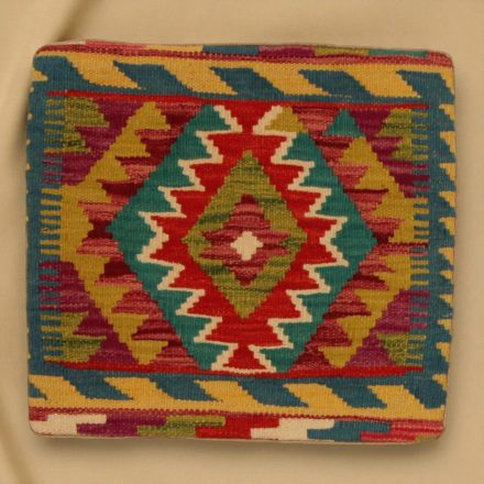 Kilim díszpárna 45x45 kézi szövésű Kelim párnahuzat