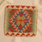 Kilim díszpárna 45x45 kézi szövésű Kelim párnahuzat