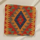 Kilim díszpárna 45x45 kézi szövésű párnahuzat