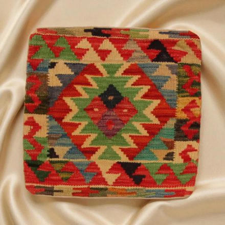 Kilim díszpárna 45x45 kézi szövésű párnahuzat
