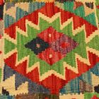 Kilim díszpárna 45x45 kézi szövésű párnahuzat