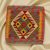 Kilim párna 45x45 kézi készítésű párnahuzat