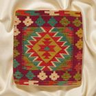Kilim párna 45x45 kézi készítésű párnahuzat