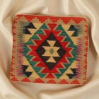 Kilim díszpárna 45x45 kézi szövésű párnahuzat