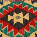 Kilim díszpárna 45x45 kézi szövésű párnahuzat