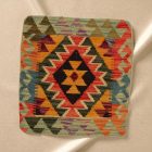 Kilim párna 45x45 kézi készítésű párnahuzat