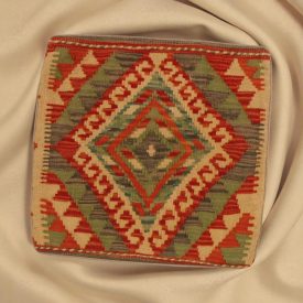 Kilim díszpárna 45x45 kézi szövésű párnahuzat