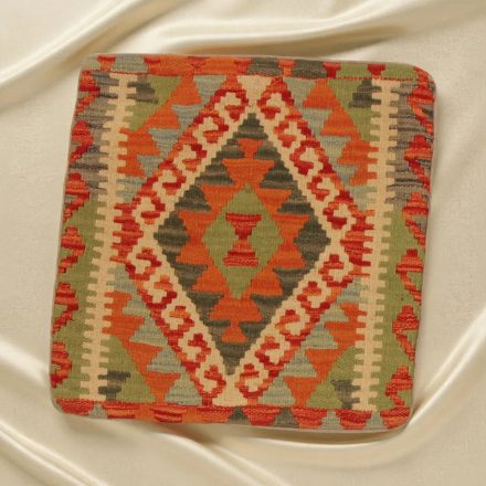 Kilim díszpárna 45x45 kézi szövésű párnahuzat