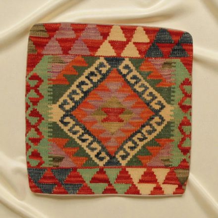 Kilim díszpárna 45x45 kézi szövésű párnahuzat