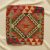 Kilim díszpárna 45x45 kézi szövésű párnahuzat