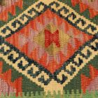 Kilim díszpárna 45x45 kézi szövésű párnahuzat