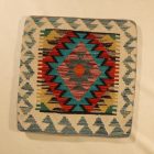 Kilim díszpárna 45x45 kézi szövésű párnahuzat