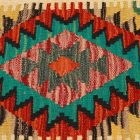 Kilim díszpárna 45x45 kézi szövésű párnahuzat