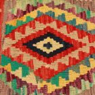 Kilim díszpárna 45x45 kézi szövésű párnahuzat