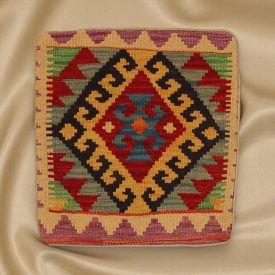 Kilim párna 45x45 kézi szövésű párnahuzat