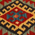 Kilim párna 45x45 kézi szövésű párnahuzat