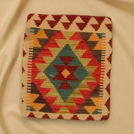 Kilim párna 45x45 kézi szövésű párnahuzat