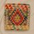 Kilim párna 45x45 kézi készítésű párnahuzat - parna498