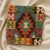 Kilim párna 45x45 kézi készítésű párnahuzat