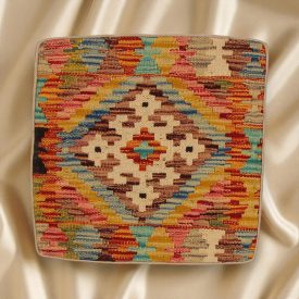 Kilim párna 45x45 kézi szövésű párnahuzat
