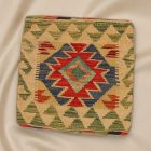 Kilim párna 45x45 kézi szövésű párnahuzat
