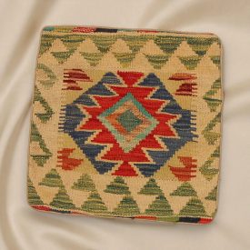 Kilim párna 45x45 kézi szövésű párnahuzat