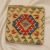 Kilim párna 45x45 kézi szövésű párnahuzat