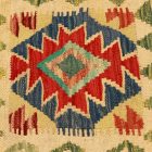 Kilim párna 45x45 kézi szövésű párnahuzat