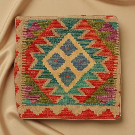 Kilim párnahuzat 45x45 kézi szövésű díszpárna