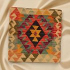 Kilim párnahuzat 45x45 kézi szövésű díszpárna