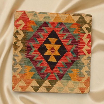 Kilim párnahuzat 45x45 kézi szövésű díszpárna