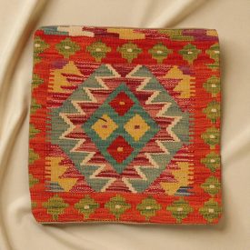 Kilim párnahuzat 45x45 kézi szövésű díszpárna - parna511