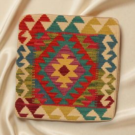 Kilim párnahuzat 45x45 kézi szövésű díszpárna - parna526