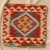 Kilim párnahuzat 45x45 kézi szövésű párna