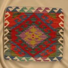 Kilim párnahuzat 45x45 kézi szövésű párna