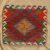 Kilim párnahuzat 45x45 kézi szövésű párna