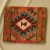 Kilim párnahuzat 45x45 kézi készítésű párna