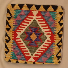 Kilim párnahuzat 45x45 kézi szövésű párna
