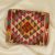 Afgán Kilim párnahuzat 45x45 kézi készítésű párna