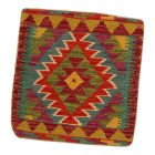 Afgán Kilim párnahuzat 45x45 kézi készítésű párna